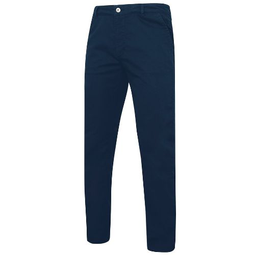 Asquith & Fox Men's Slim Fit Cotton Chinos Navy